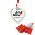 Photoart Ornament (2"x 1.75" Heart)